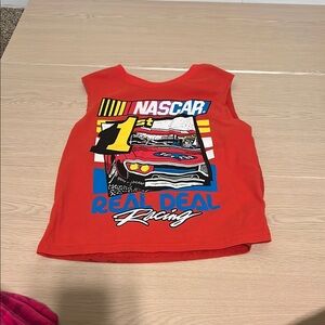 NASCAR Kids Racing Tank Top - Red and Yellow